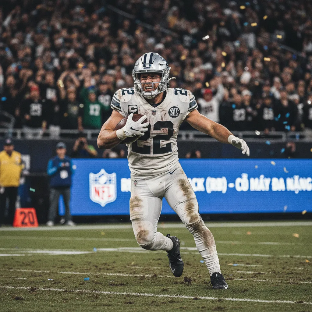 Running Back (RB) đang tìm cách xuyên phá hàng phòng ngự