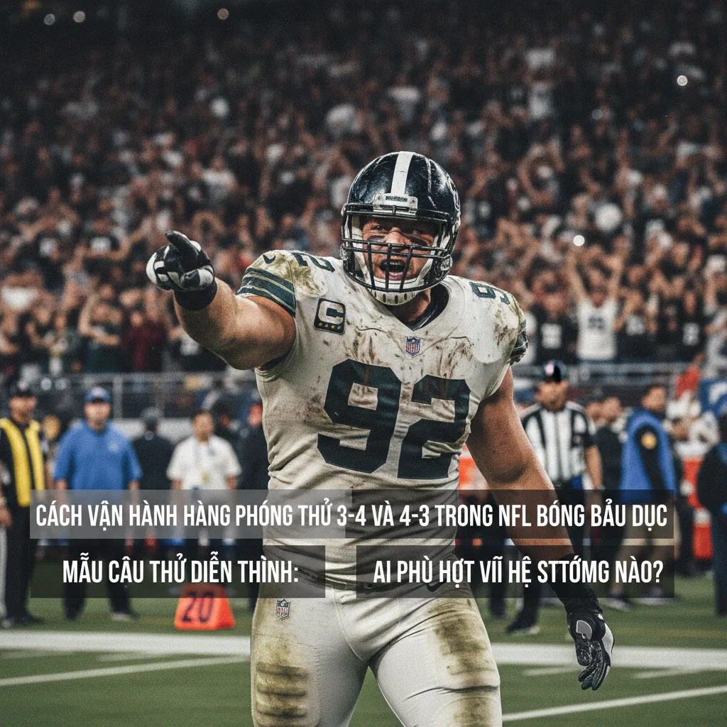 T.J. Watt, một hình mẫu của 3-4 Outside Linebacker