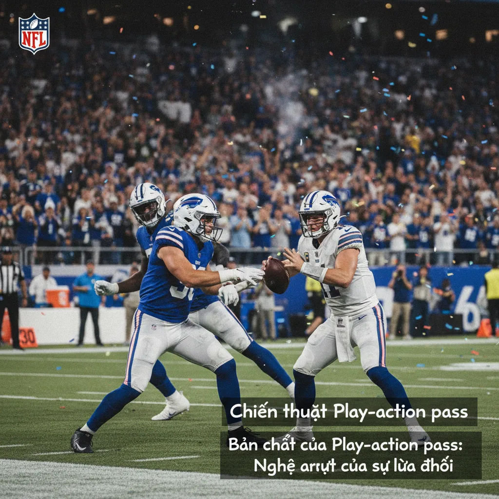 Bản chất của Play-action pass: Nghệ thuật của sự lừa dối