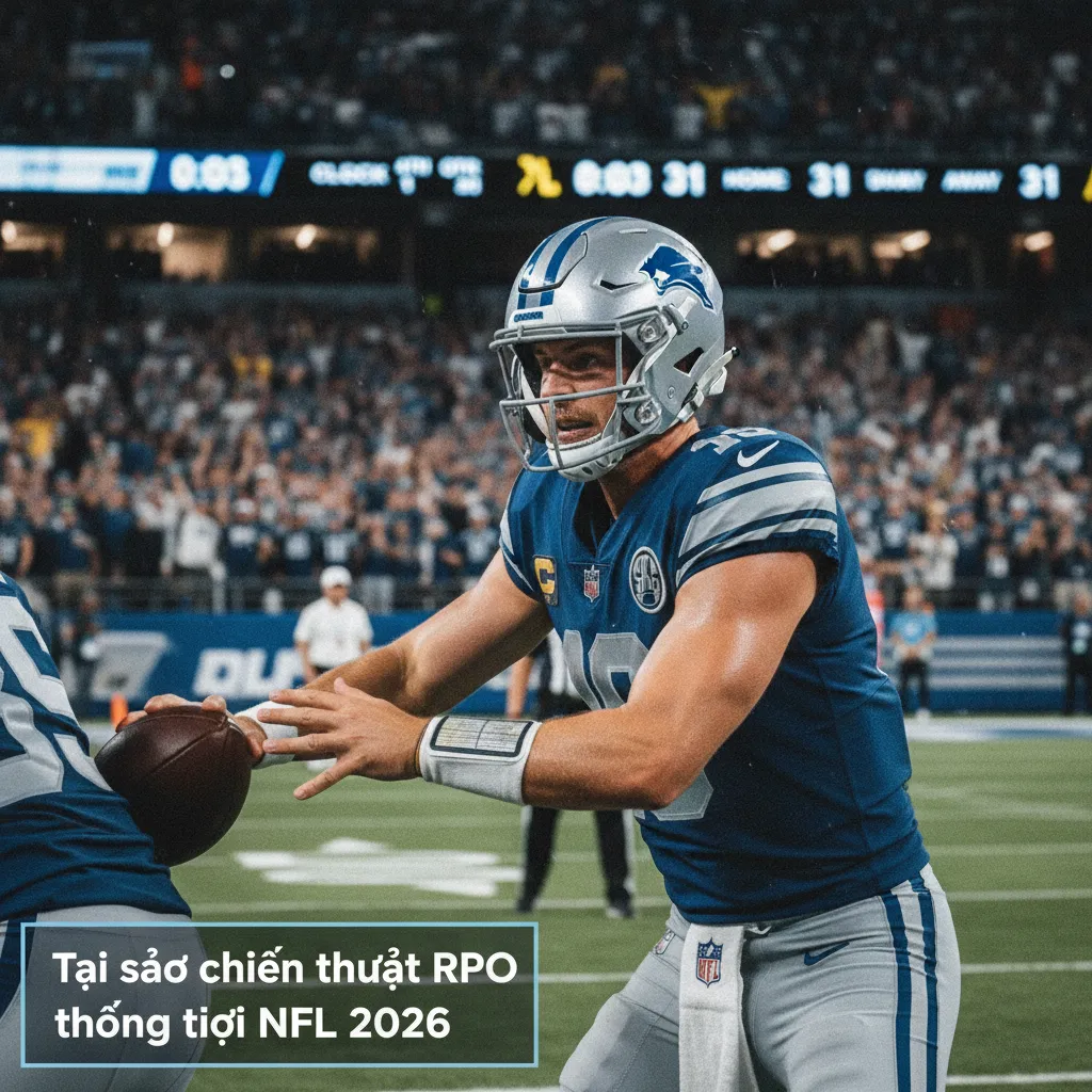 Jalen Hurts của Philadelphia Eagles tận dụng RPO để tấn công hàng phòng ngự