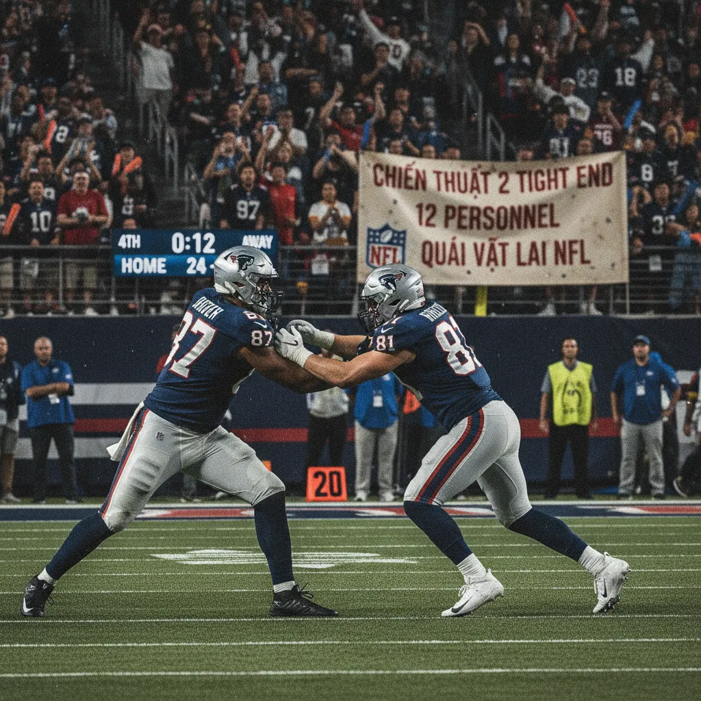 12 Personnel - "Quái vật lai" của làng chiến thuật NFL