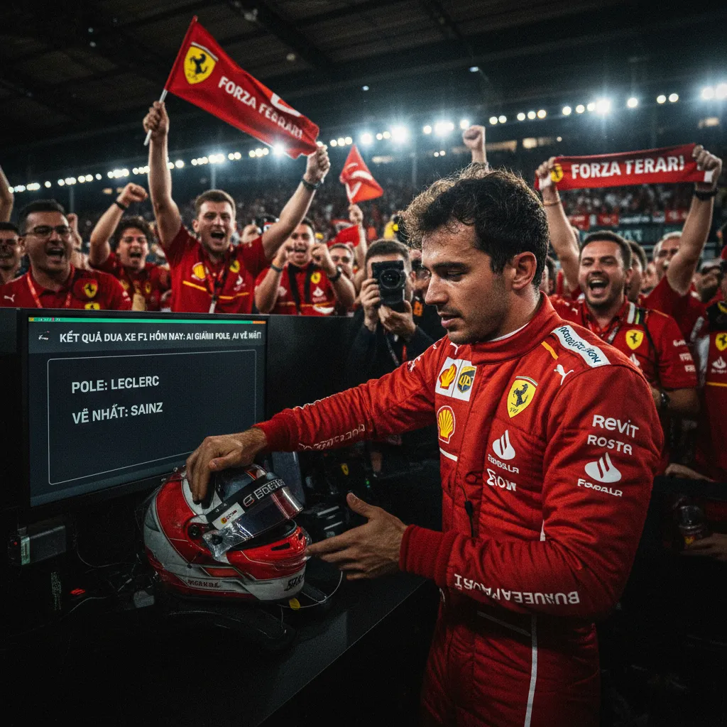 Podium finishers celebrating their result at Spa-Francorchamps