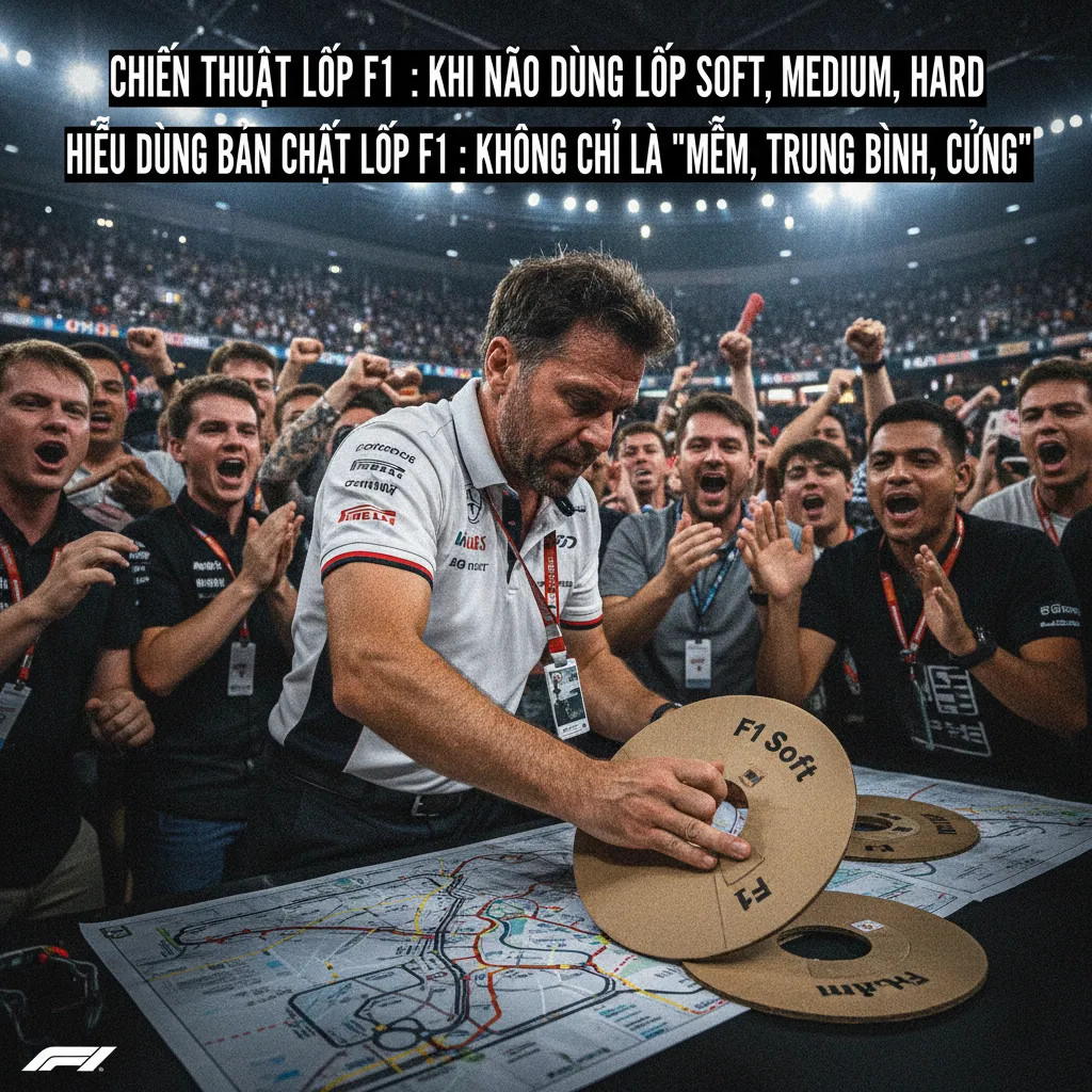 Hiểu Đúng Bản Chất Lốp F1: Không Chỉ Là "Mềm, Trung Bình, Cứng"