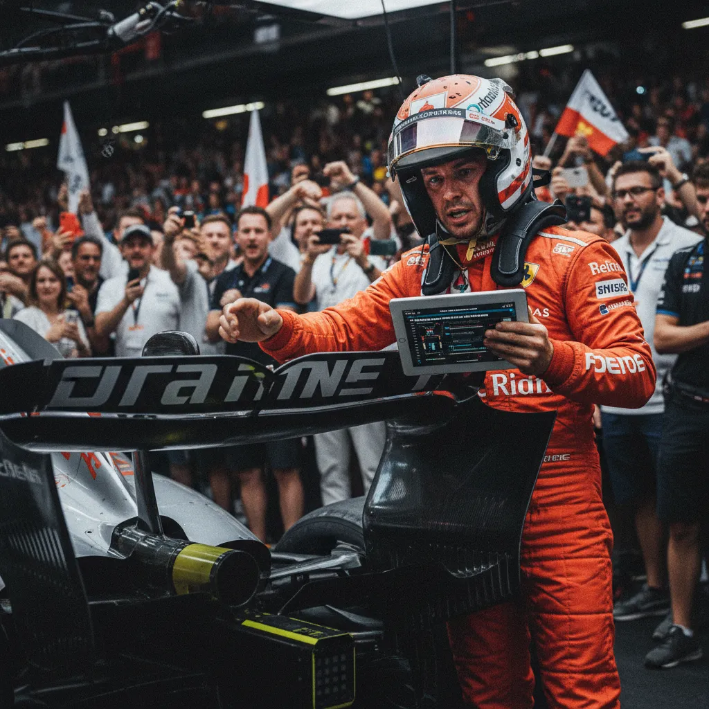 Tổng thể khí động học của một chiếc xe F1 hiện đại